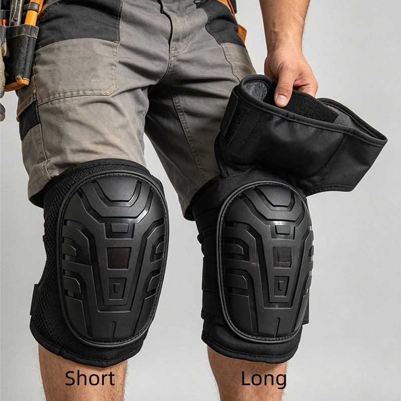Knee Guard Hard - 두꺼워진 내마모성 하드 쉘 무릎 패드,