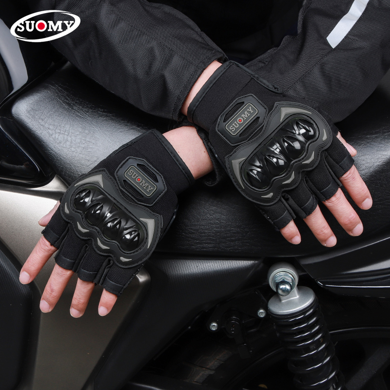 Motorcycle Gear Urban - 여름용 반장갑 통기성 오토바이 장갑, 유니섹스