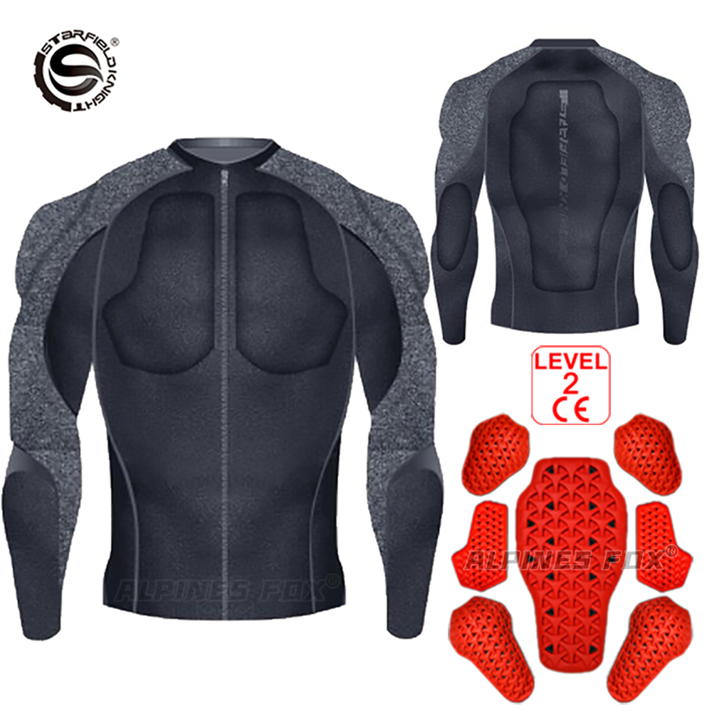 Motorcycle Gear Fox - 여름 남성용 오토바이 소프트 아머 재킷