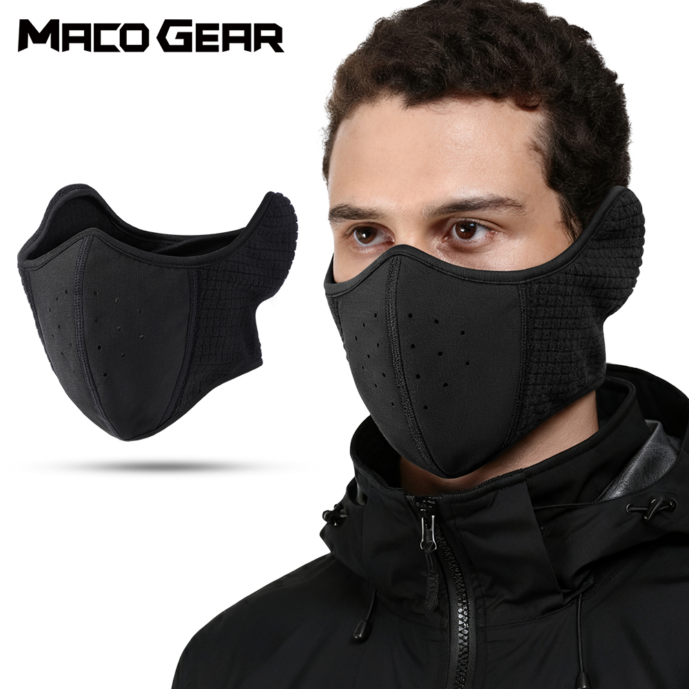 방풍 오토바이 발라클라바 따뜻한 하프 페이스 마스크 사 - Motorcycle Gear Cycle 리뷰 및 가격