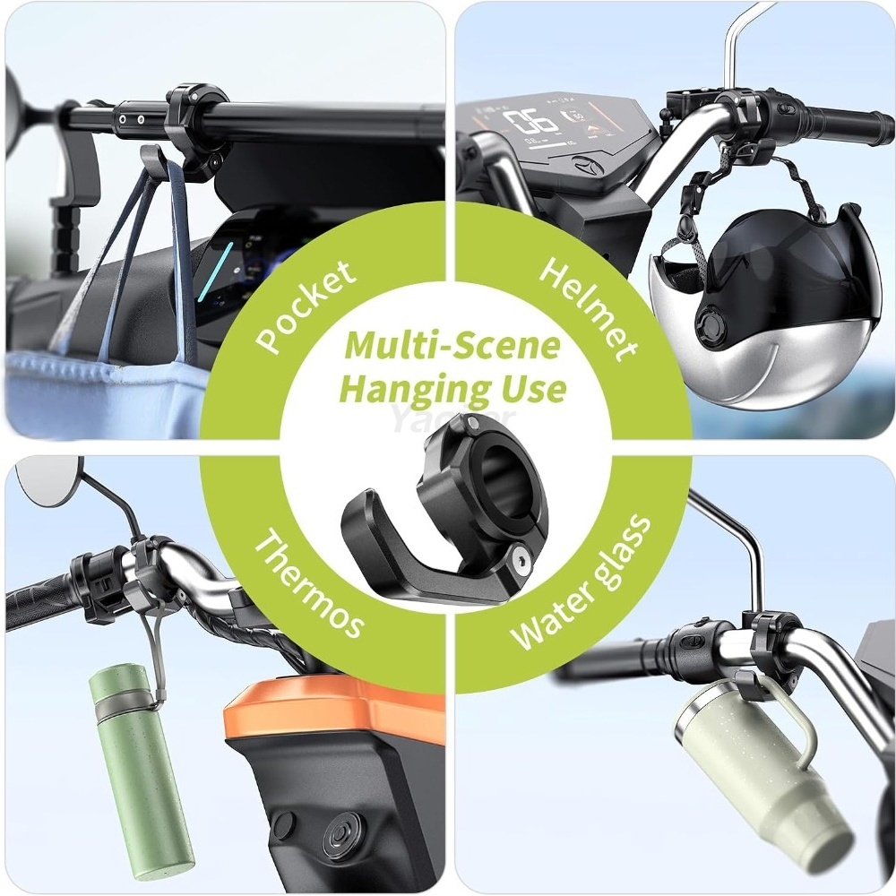 알루미늄 합금 오토바이 헬멧 걸이 자전거 가방 접이식  - Motorcycle Gear Wall Mount 리뷰 및 가격
