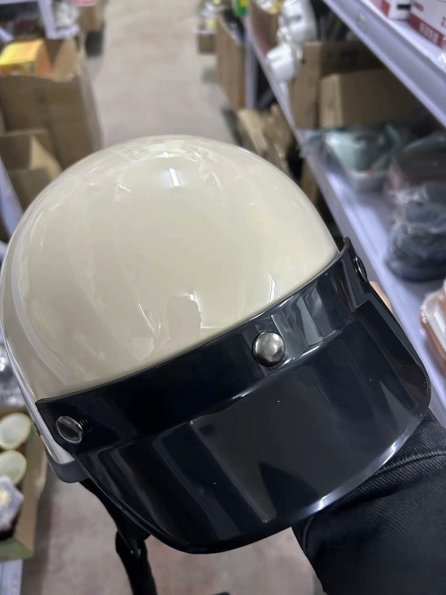 빈티지 레트로 하프 페이스 오토바이 헬멧 |   남녀공 - Motorcycle Gear Urban 리뷰 및 가격