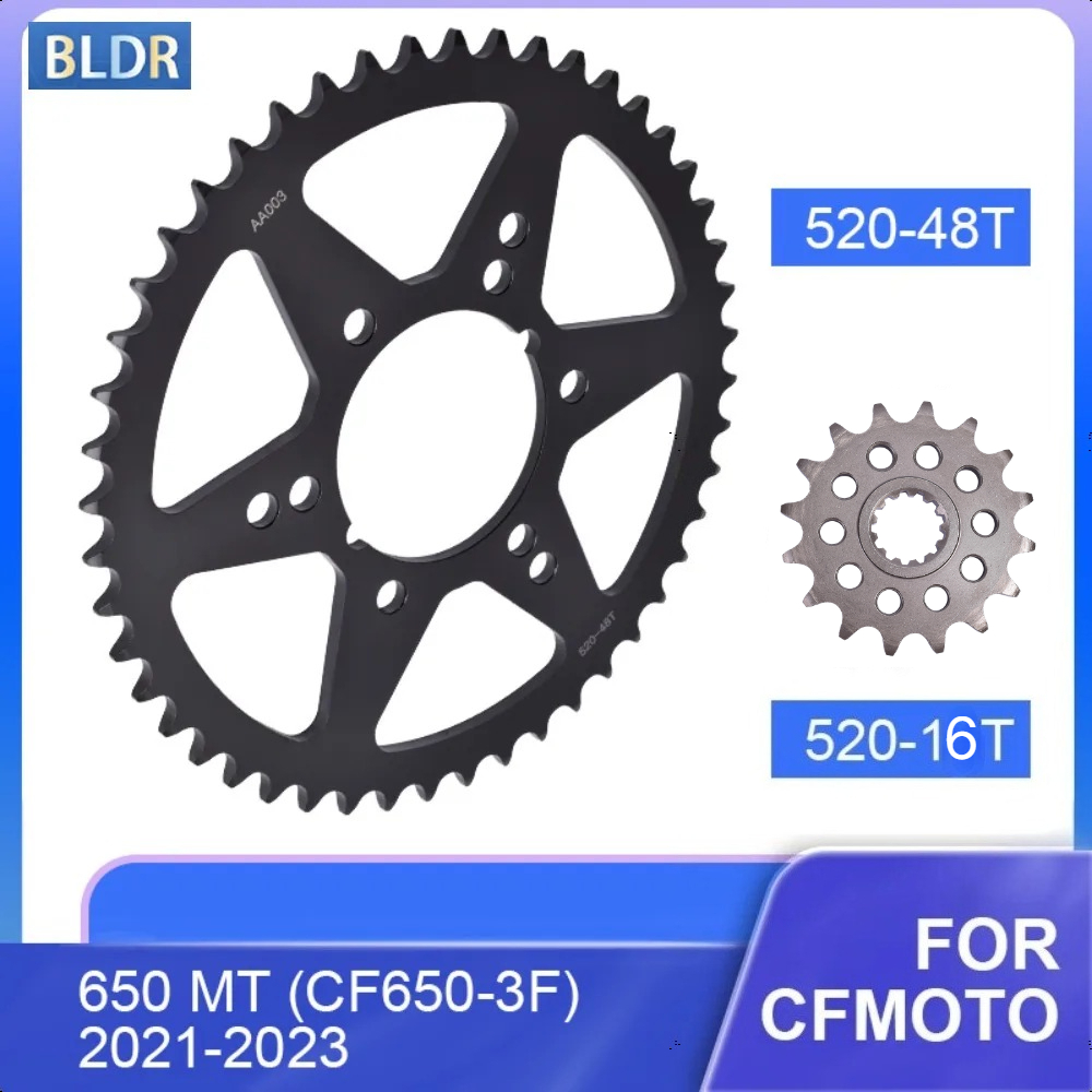 520-16T 48T 오토바이 액세서리 전후방 스프로켓 - Motorcycle Gear Bundle 리뷰 및 가격