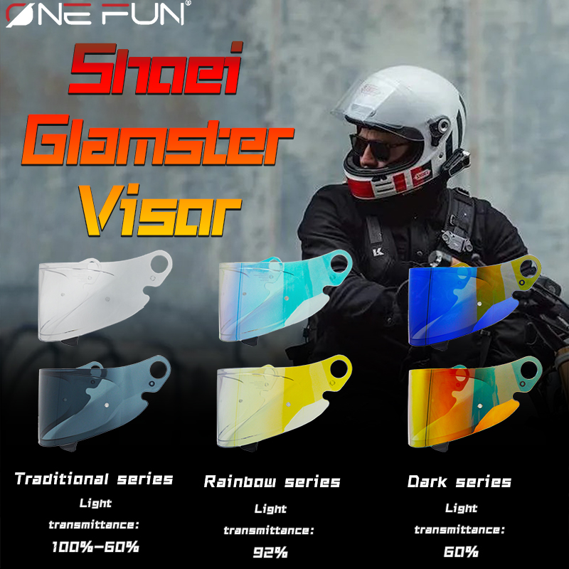 SHOEI Glamster Retro Visor 풀 페 - Motorcycle Gear For Woman 리뷰 및 가격