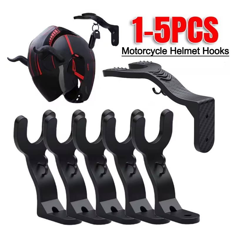 1-5pcs 오토바이 헬멧 후크 다목적 후크 걸이 홈  - Motorcycle Gear Wall Mount 리뷰 및 가격
