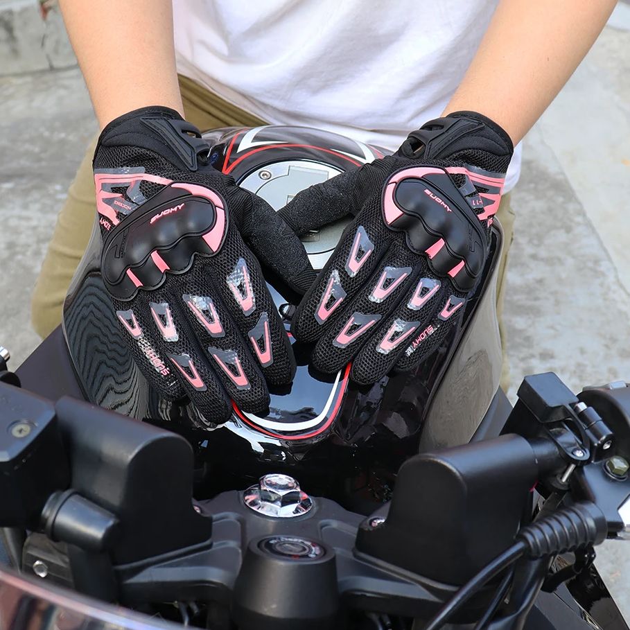 SUOMY 오토바이 장갑 여성 남성 여름 통기성 터치  - Motorcycle Gear Fox 리뷰 및 가격