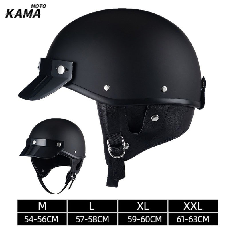 빈티지 하프 헬멧 – 통기성 라이너가 있는 가벼운 오픈 - Motorcycle Gear Urban 리뷰 및 가격