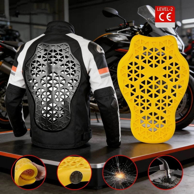 오토바이 보호 장비 세트: 등, 어깨, 팔꿈치 보호대  - Motorcycle Gear For Woman 리뷰 및 가격