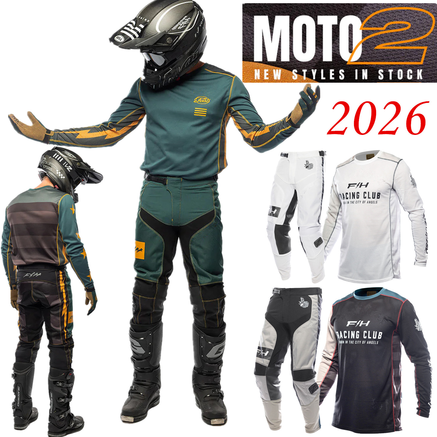 2026 FH MX 키트 오프로드 모토크로스 기어 세트 - Motorcycle Gear Bundle 리뷰 및 가격