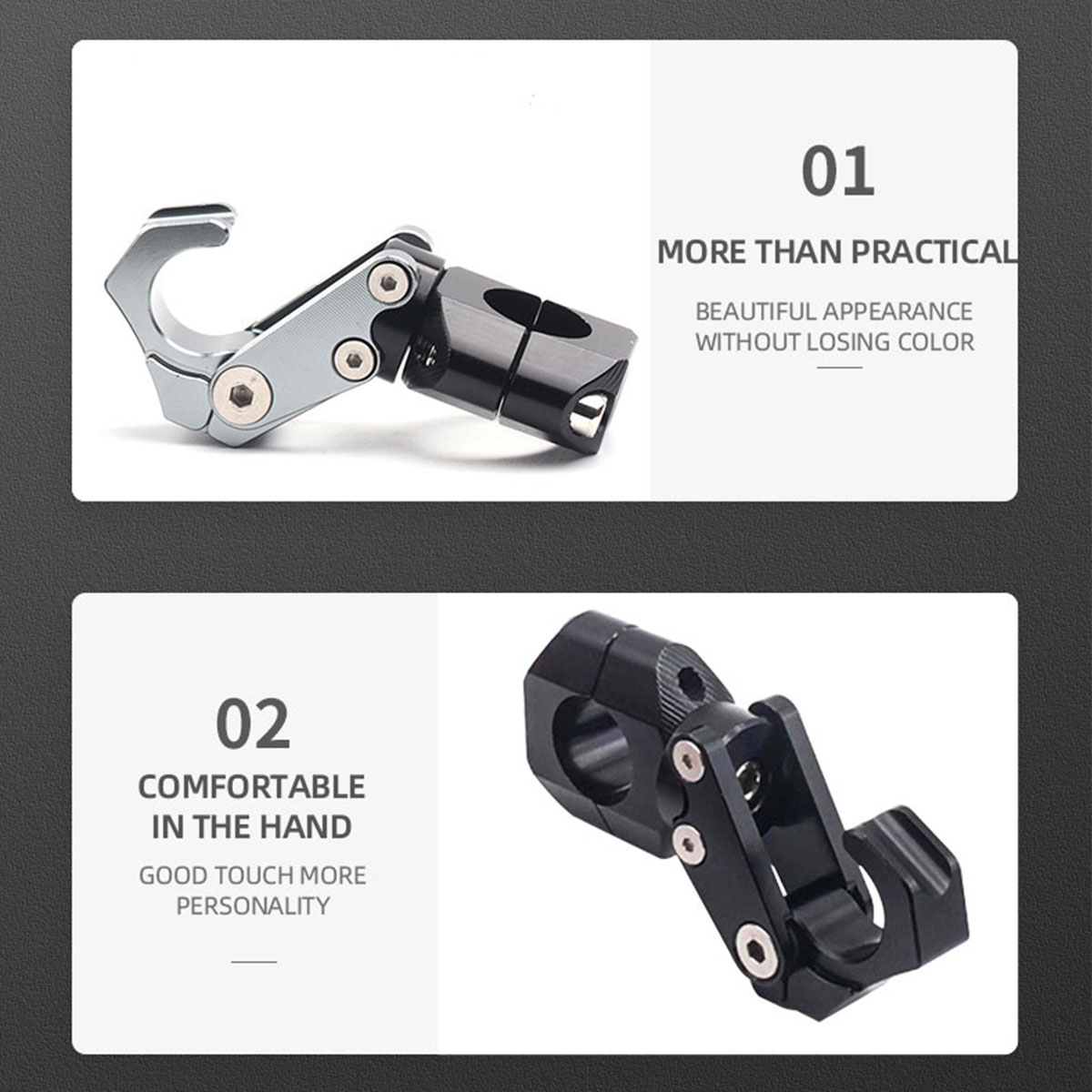 1x 오토바이 수정 액세서리 혼다 핸들 바 후크 헬멧  - Motorcycle Gear Wall Mount 리뷰 및 가격