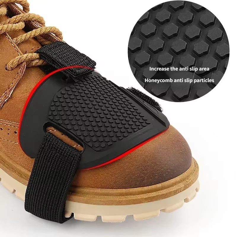1/2개 오토바이 변속 패드 기어 슈즈 보호대, 오토바 - Motorcycle Gear Boots 리뷰 및 가격